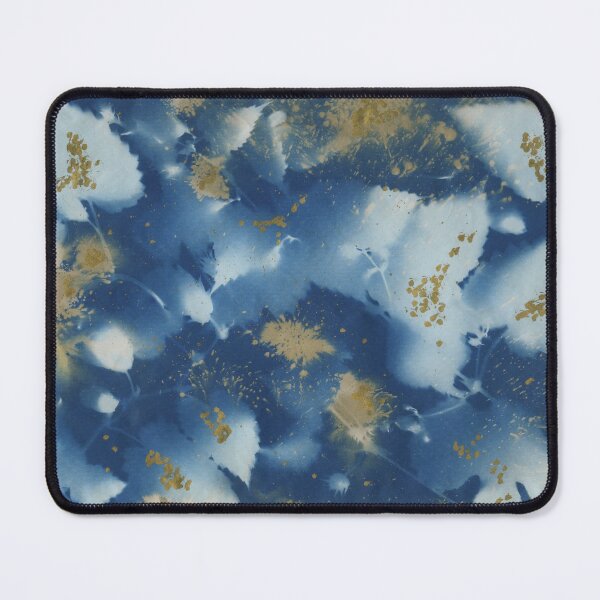 Item preview, Hops One: cyanotype with tannin and gold ink designed and sold by LymphomaLass.