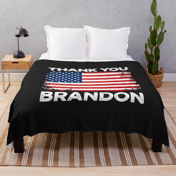 Item preview, Thank You Brandon Funny Meme #ThankYouBrandon American Flag designed and sold by gkao.