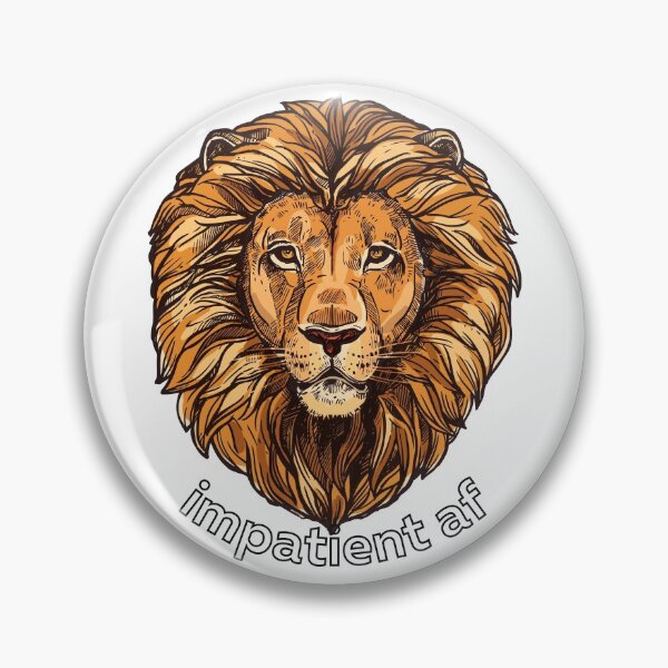 Item preview, impatient af designed and sold by ZenNerd.
