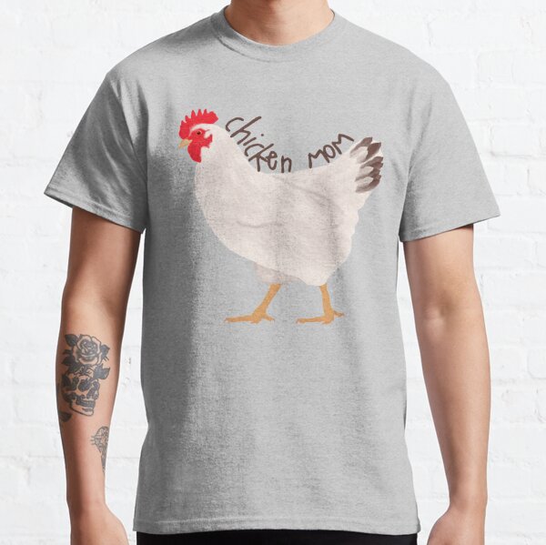 Funny Chicken Shirts with sayings Chicken Mom' Men's T-Shirt