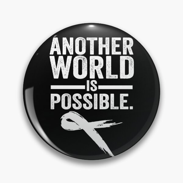 Item preview, another world is possible - white ribbon day  designed and sold by QUEEN-WIVER.