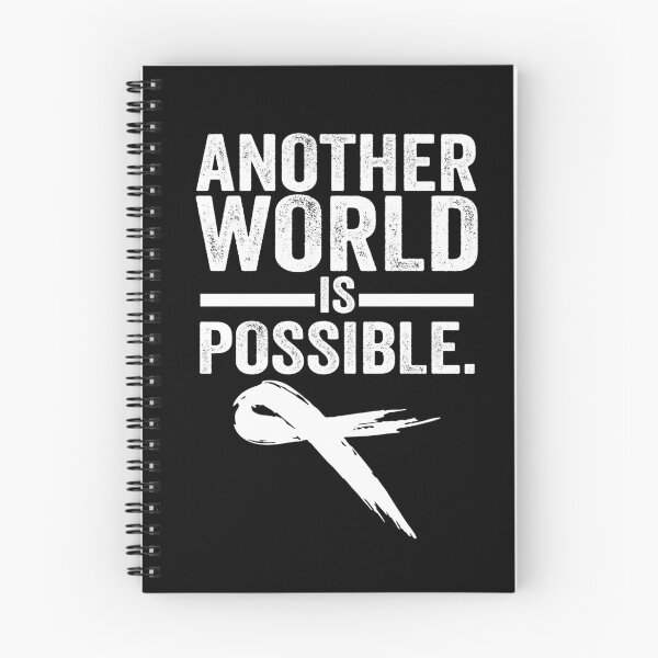 Item preview, another world is possible - white ribbon day  designed and sold by QUEEN-WIVER.