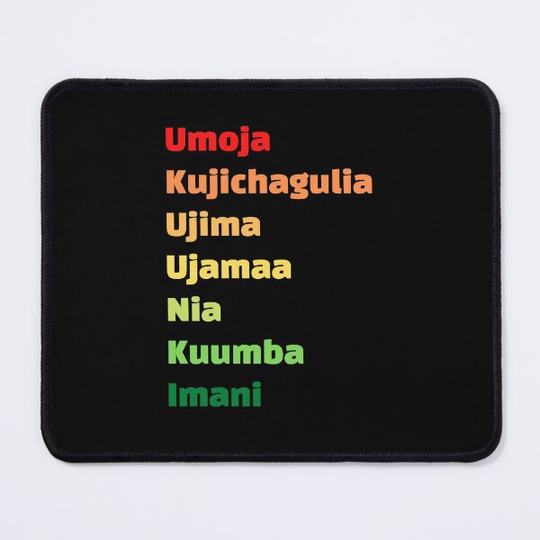Item preview, Seven Principles of Kwanzaa (Nguzo Saba) designed and sold by charqui.