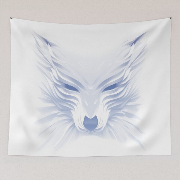 Item preview, Cool Sky Blue Wolf designed and sold by highdegreepro.