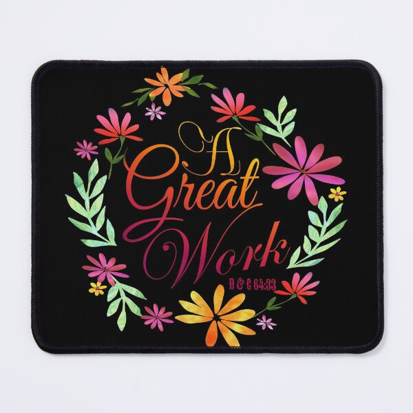 Item preview, Flowery - A Great Work  designed and sold by Heather Walton.