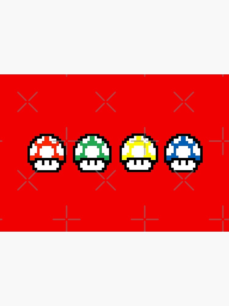 Magic Pixel Mushrooms by DesignInkz