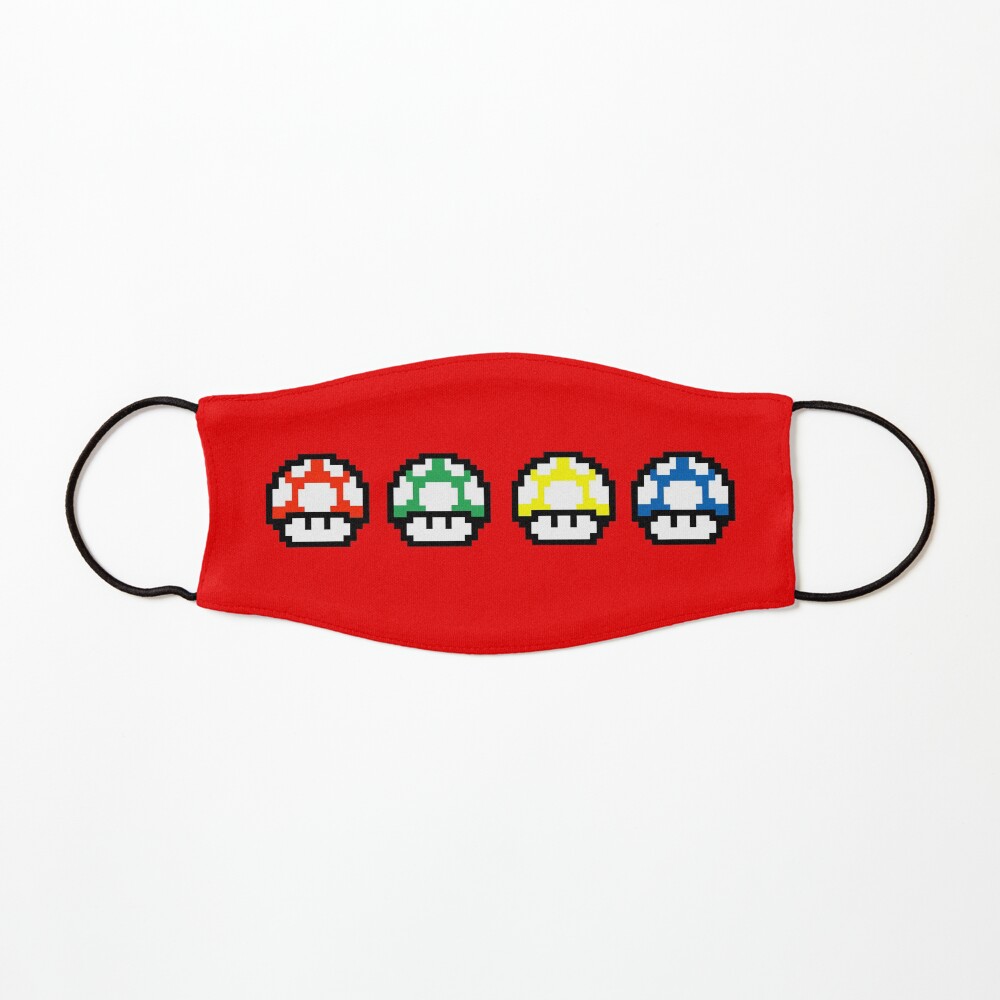 Magic Pixel Mushrooms Mask