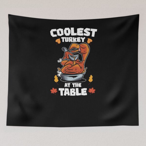 Item preview, coolest turkey at the table designed and sold by OzyManDiaS90.