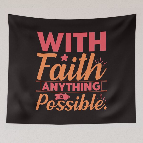 Item preview, faith designed and sold by quotefactory.