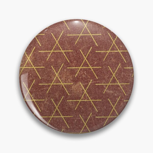 Item preview, Brown Grunge Gold Geometric Texture  designed and sold by Versatill.