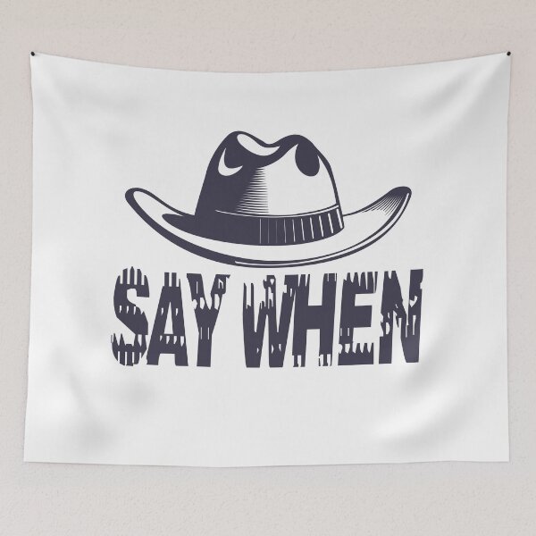 Item preview, Say When Doc Holliday designed and sold by Iden-store.
