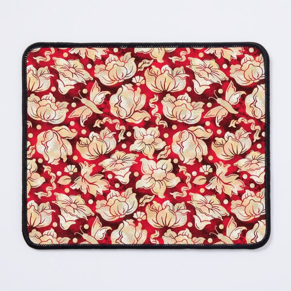 Item preview, Pearl Flowers Vintage Retro Floral Pattern designed and sold by ptitsa-tsatsa.