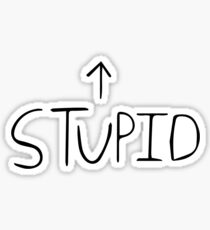 Green Day Stupid Baseball Tee Sticker