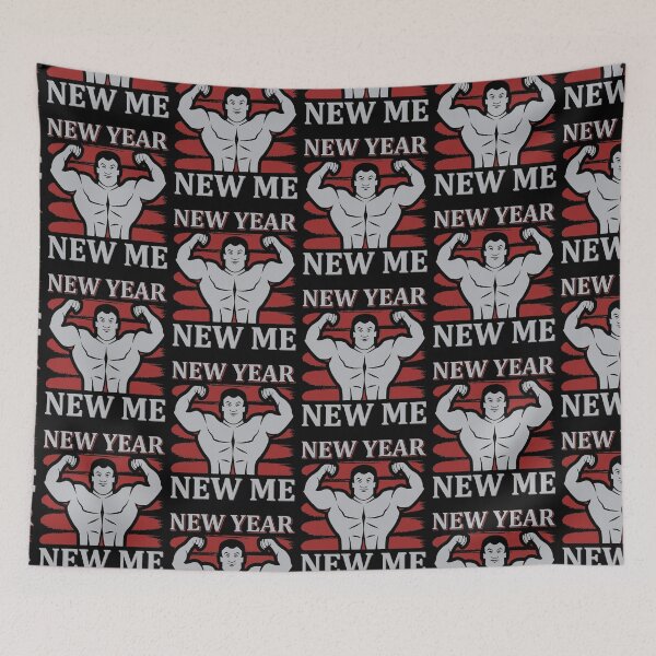 Item preview, New Year, new me!Bodybuilder's new year resolutions designed and sold by BuddyBoots.