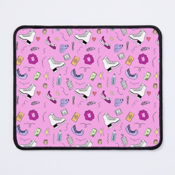 Item preview, Figure Skating Cartoon Pattern - Pink designed and sold by IcyScribbles.