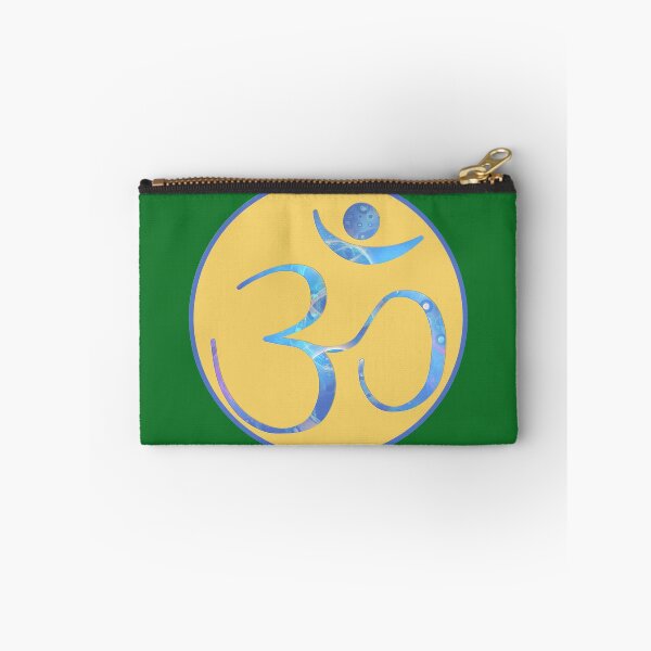 Item preview, OM Logo - Fractal Pattern on Yellow designed and sold by Fractal Journeys, etc. .