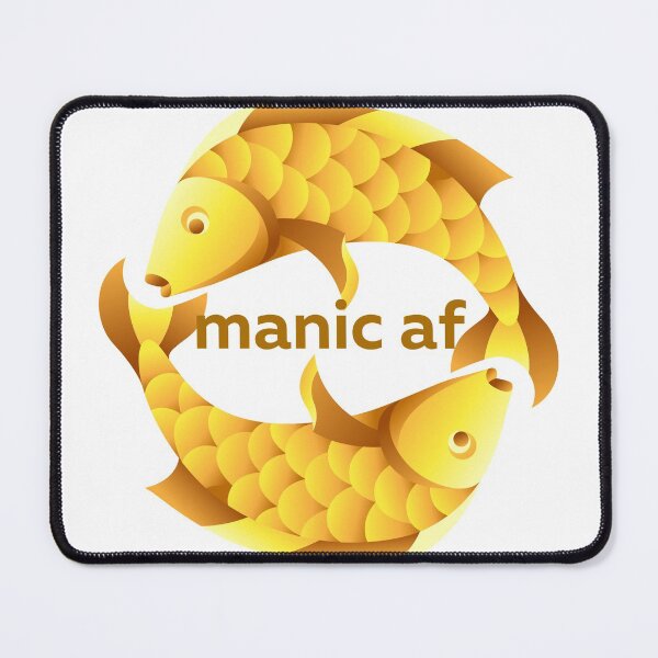 Item preview, manic af designed and sold by ZenNerd.