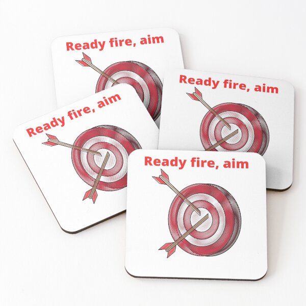 Item preview, Ready fire, aim for your goals designed and sold by RiggsBubble.