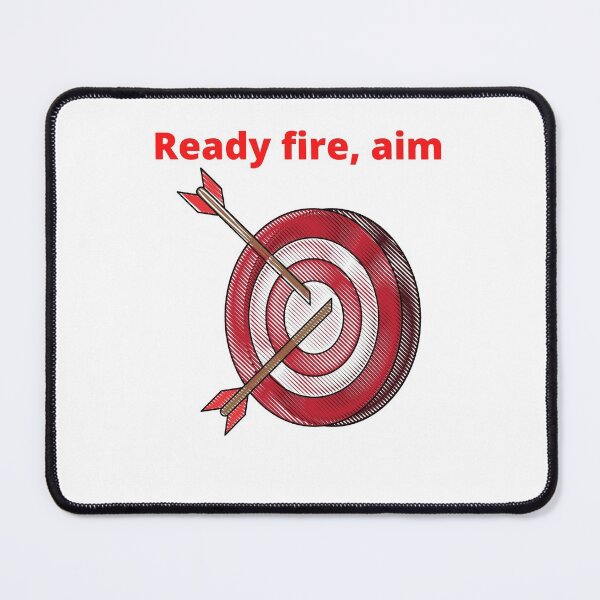 Item preview, Ready fire, aim for your goals designed and sold by RiggsBubble.