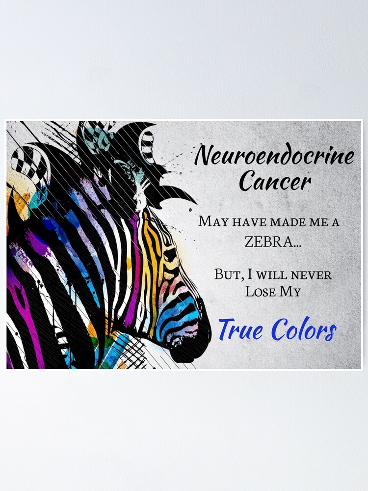 Neuroendocrine Cancer Symptoms Awareness Card - Neuroendocrine