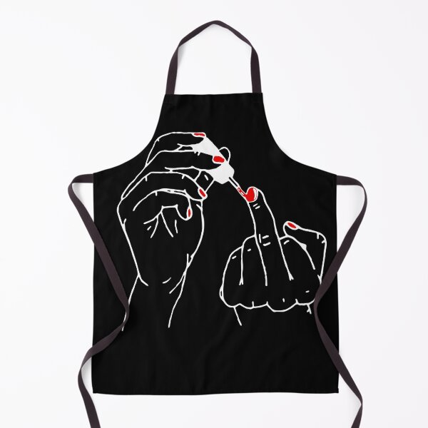 Item preview, Painted Middle Finger Nail designed and sold by Alema Art.