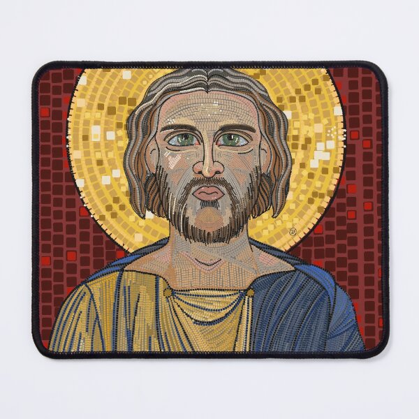 Byzantine Mosaic Christ from Sicily Mouse Pad