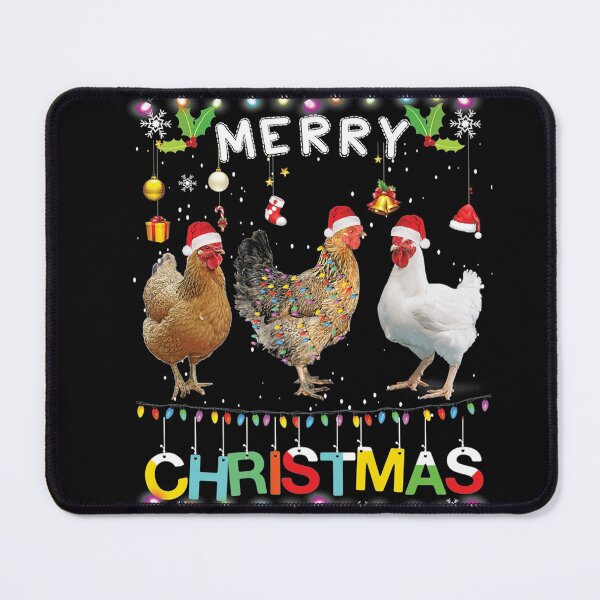 Item preview, Merry Christmas Chicken designed and sold by chaintub.