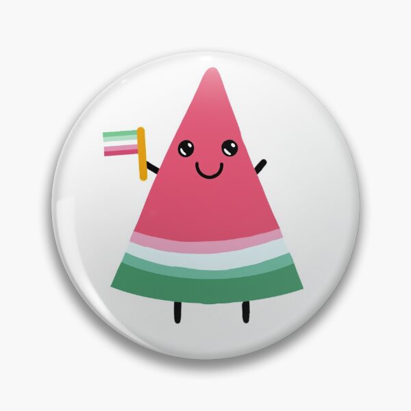 Artikelvorschau, Abro Pride Happy Watermelon mit Flagge entworfen und verkauft von Emmys Prints.