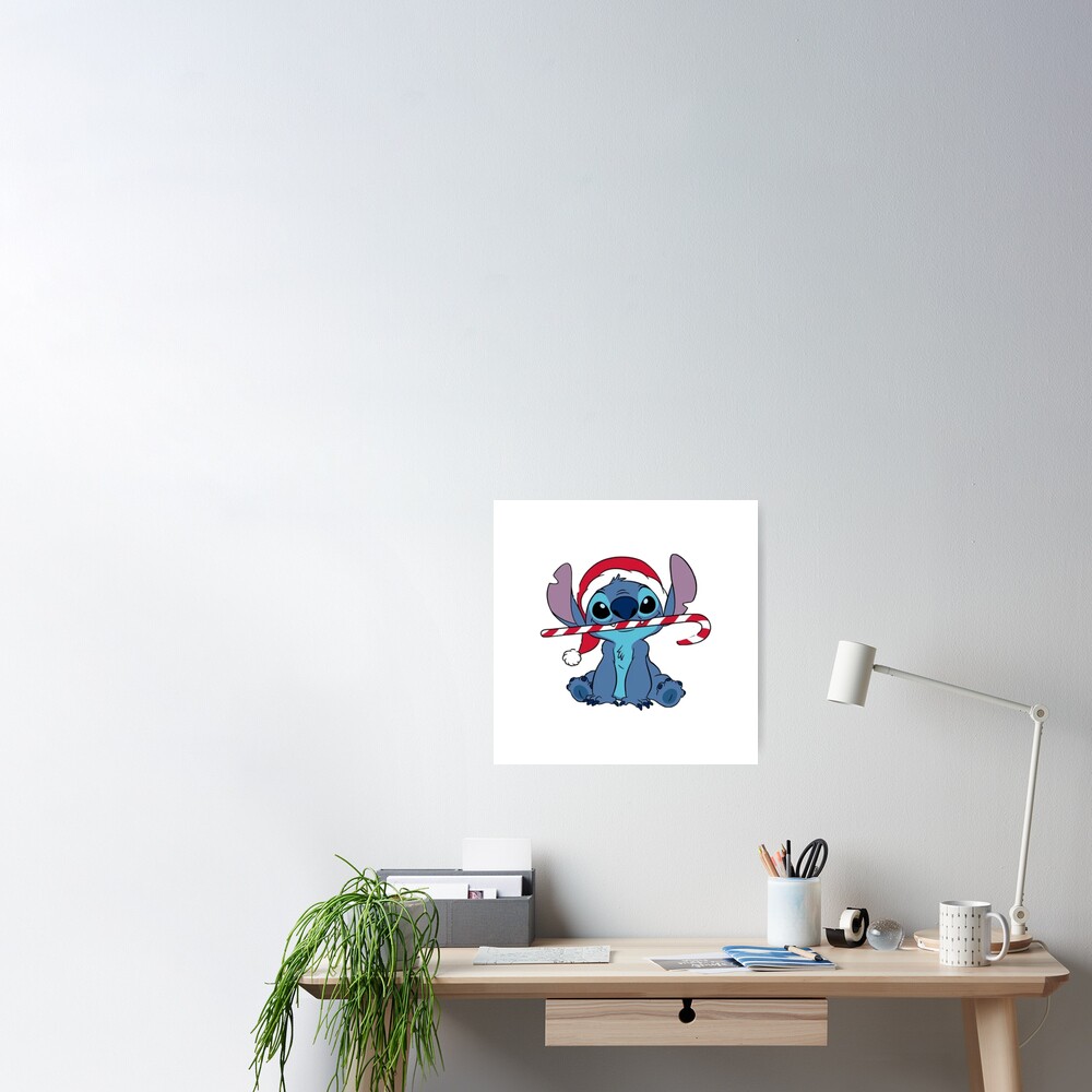 stitch christmas Poster for Sale by Amanda Giladi