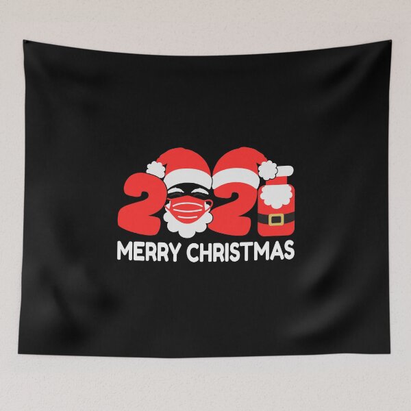 Item preview, Santa Claus Vaccinated 2021, Funny Merry Christmas In Mask Xmas Pajamas designed and sold by PrintOfi.
