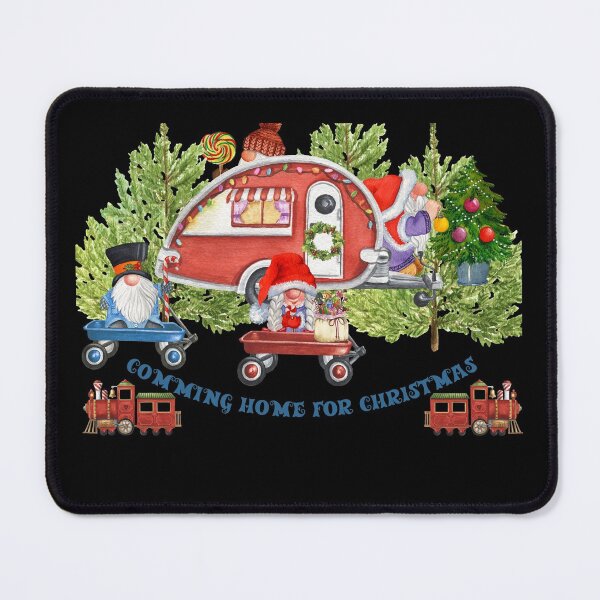 Item preview, gnome coming home for Christmas designed and sold by amy greaves.