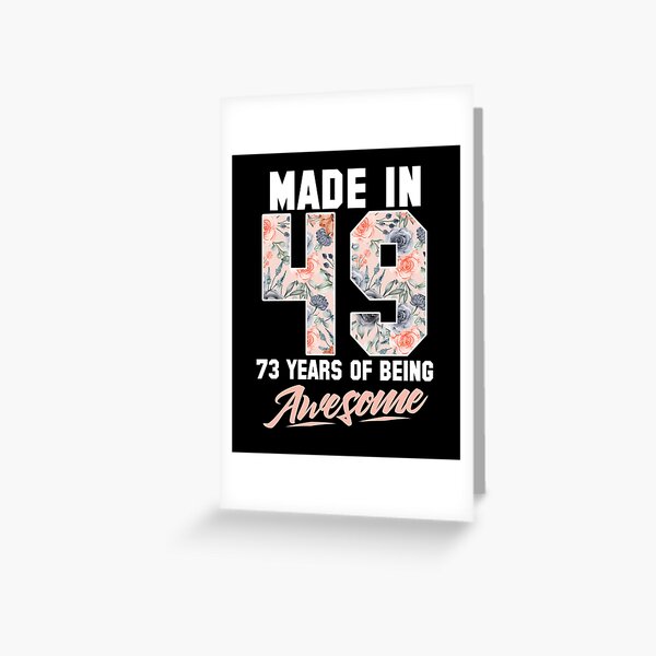 94 Years Loved Floral 94th Birthday Women 94 Years Old Manche