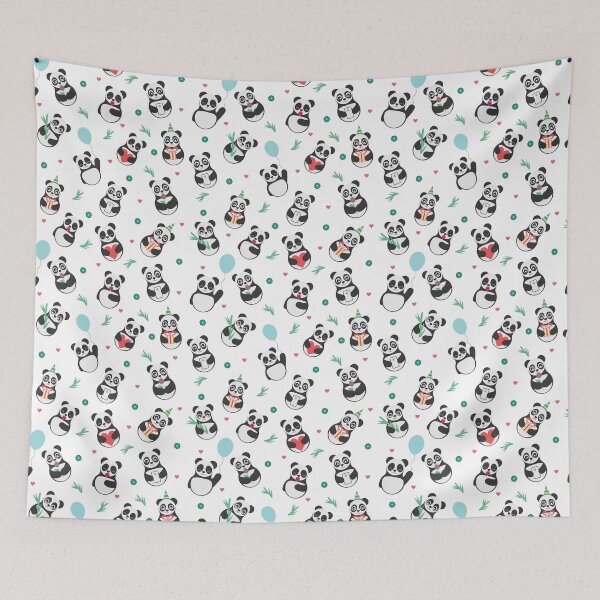 Item preview, Pattern Cute Animal Friendly Panda  designed and sold by OutcastBrain.