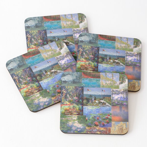 Item preview, Claude Monet Art Collage designed and sold by ind3finite.