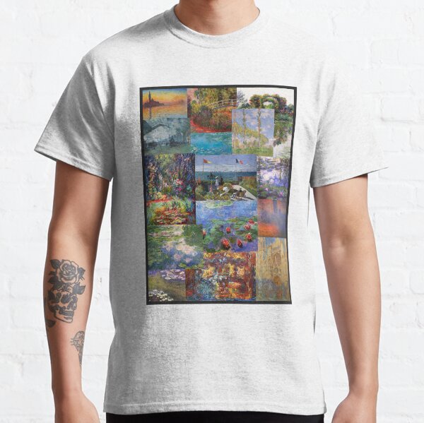 Item preview, Claude Monet Art Collage designed and sold by ind3finite.