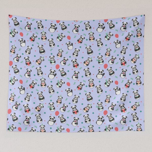 Item preview, Pattern Cute Animal Friendly Panda  designed and sold by OutcastBrain.