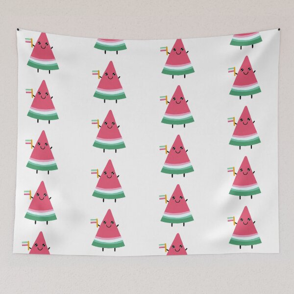Item preview, Abro Pride Happy Watermelon with Flag designed and sold by Emmys Prints.