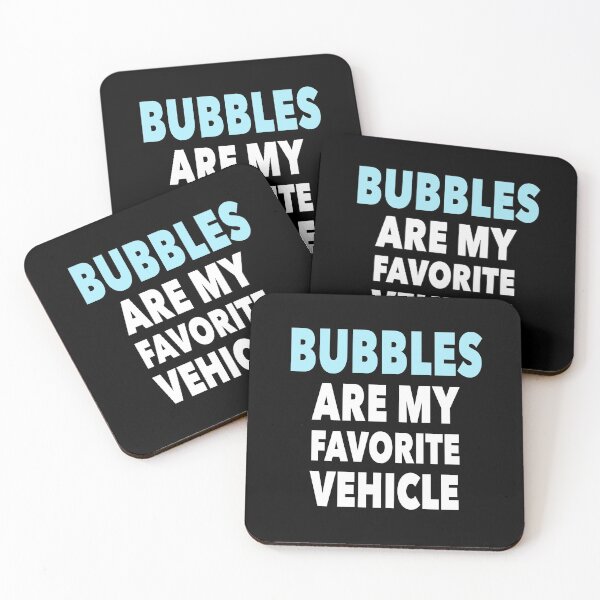 Item preview, Bubbles are my Favourite Vehicle designed and sold by NadyaCC.