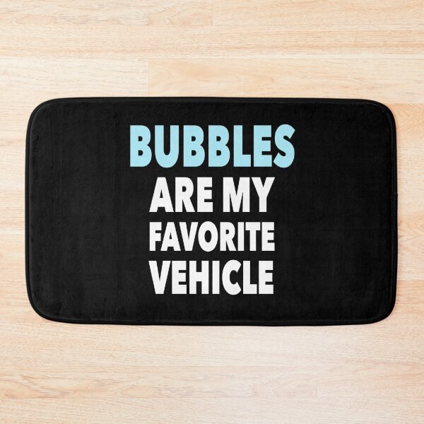Item preview, Bubbles are my Favourite Vehicle designed and sold by NadyaCC.