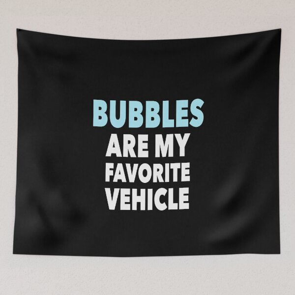 Item preview, Bubbles are my Favourite Vehicle designed and sold by NadyaCC.