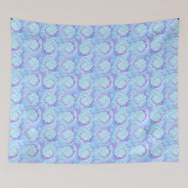 Item preview, Tie Dye Pattern Blue and Purple designed and sold by Hollyroseart.
