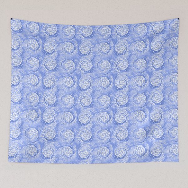 Item preview, Tie Dye Pattern Blue and White designed and sold by Hollyroseart.