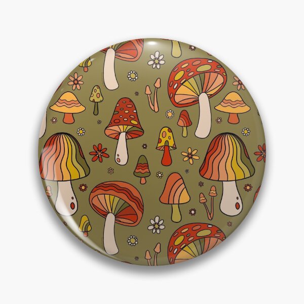 Item preview, Mushroom Print designed and sold by doodlebymeg.