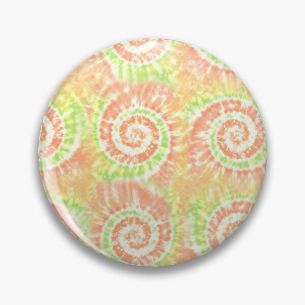 Artikelvorschau, Batikmuster Orange und Grün entworfen und verkauft von Hollyroseart.