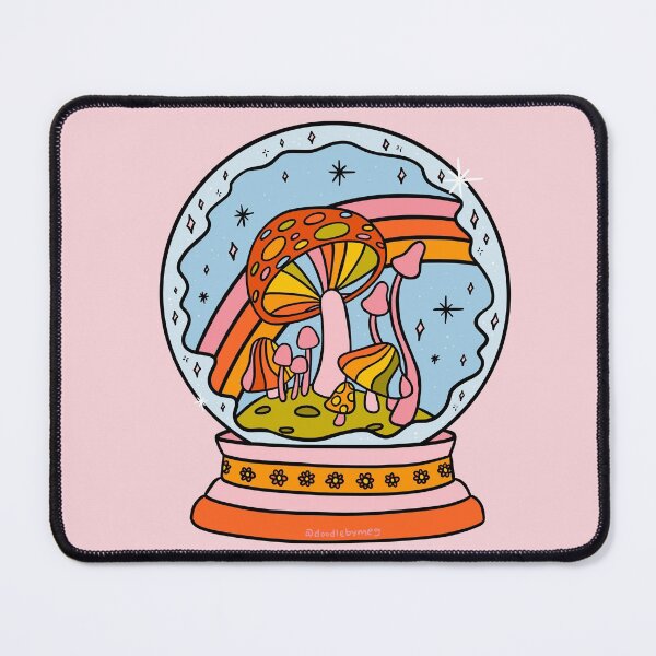 Item preview, Mushroom Snow globe designed and sold by doodlebymeg.