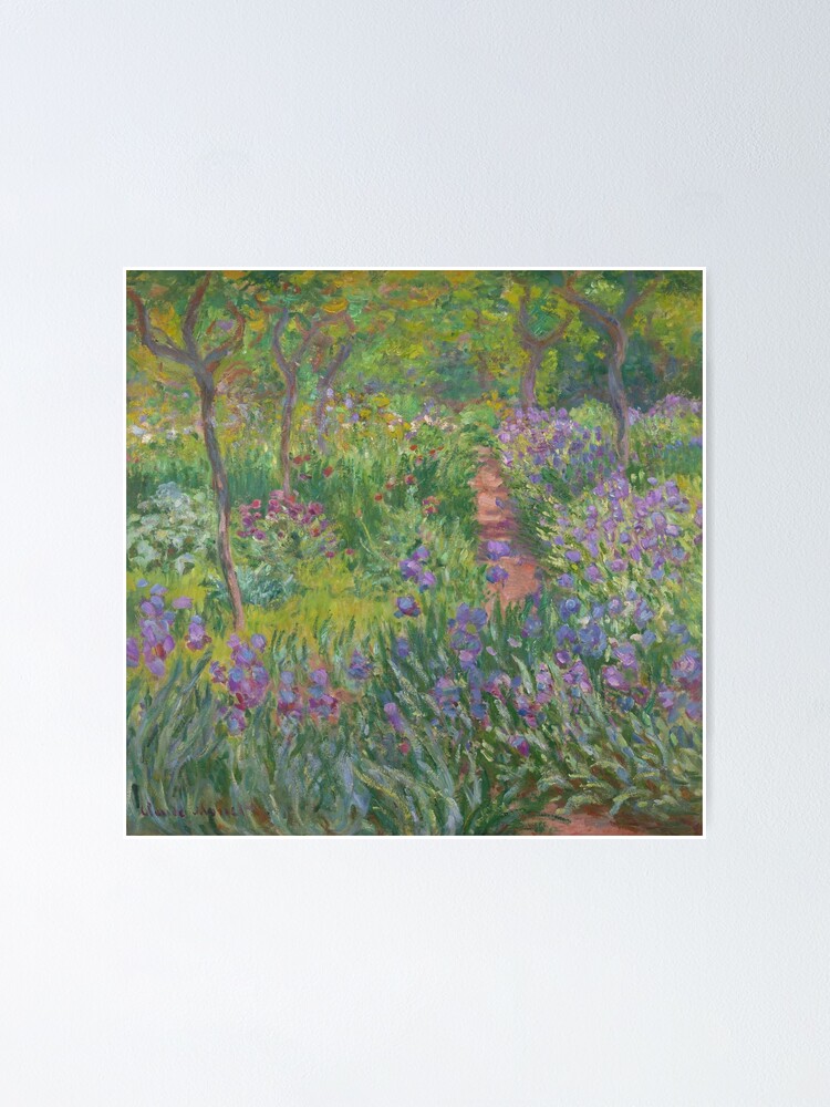 Pegatina «La Casa Del Artista En Argenteuil (1873) De Claude Monet» De