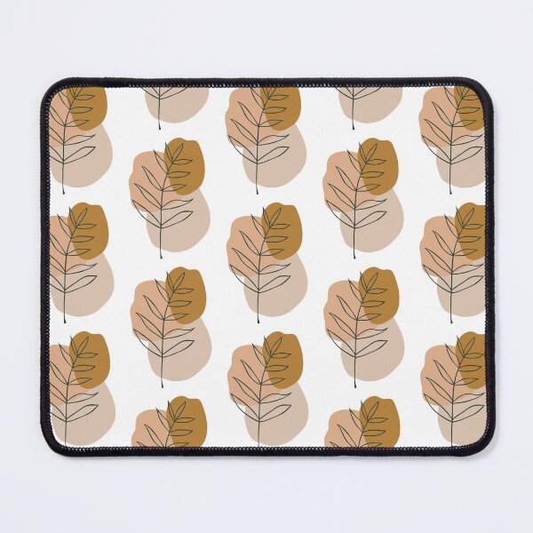 Item preview, Modern Art Leaves Pinks and Gold designed and sold by StudioPosies.