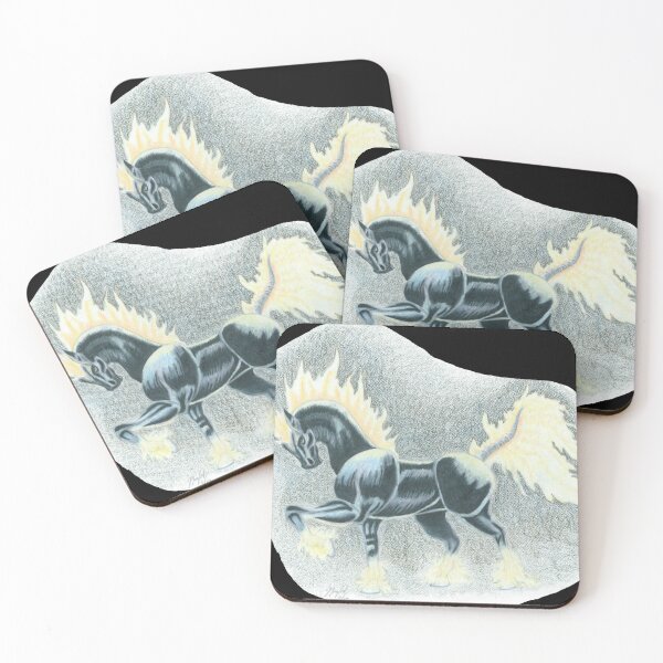 Item preview, Flaming horse designed and sold by CaildisArts.