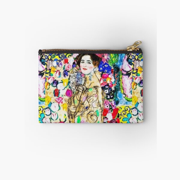 Item preview, Gustav Klimt's Portrait of Maria Munk (1917-1918) famous painting. made more vibrant. designed and sold by CristalleLisa.