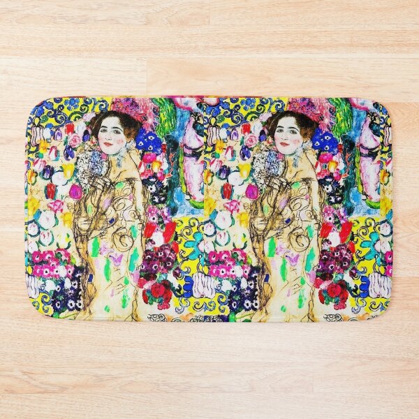 Item preview, Gustav Klimt's Portrait of Maria Munk (1917-1918) famous painting. made more vibrant. designed and sold by CristalleLisa.